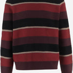 MAGLIONE IN CASHMERE CON MOTIVO A RIGHE M35610LM FIGCO GUEST IN RESIDENCE 