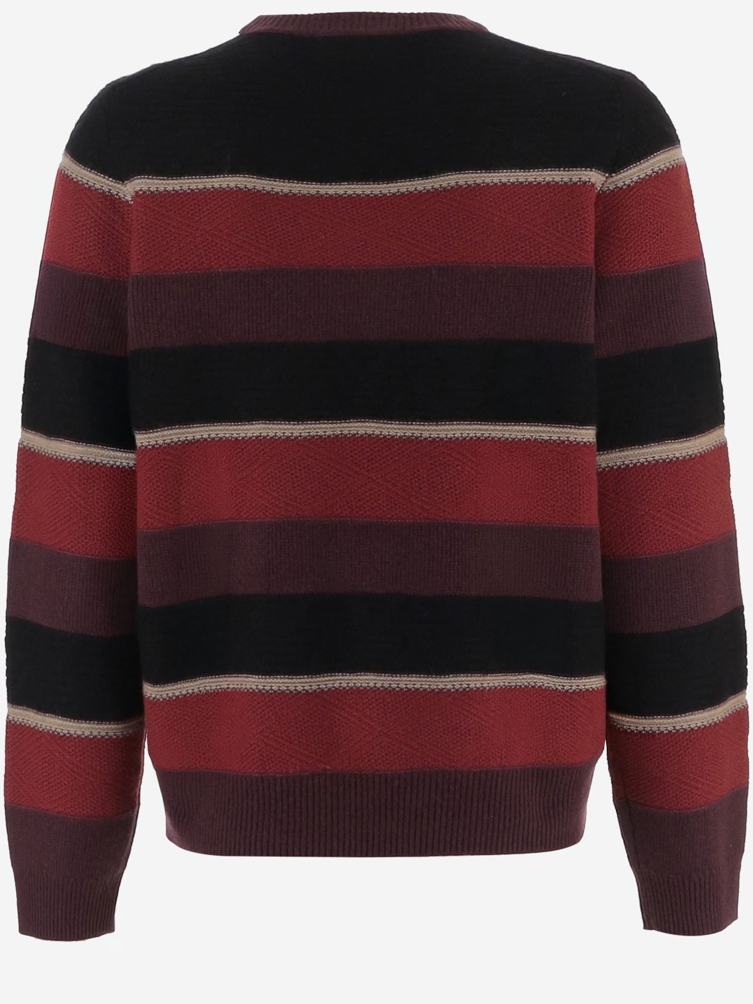 MAGLIONE IN CASHMERE CON MOTIVO A RIGHE M35610LM FIGCO GUEST IN RESIDENCE 
