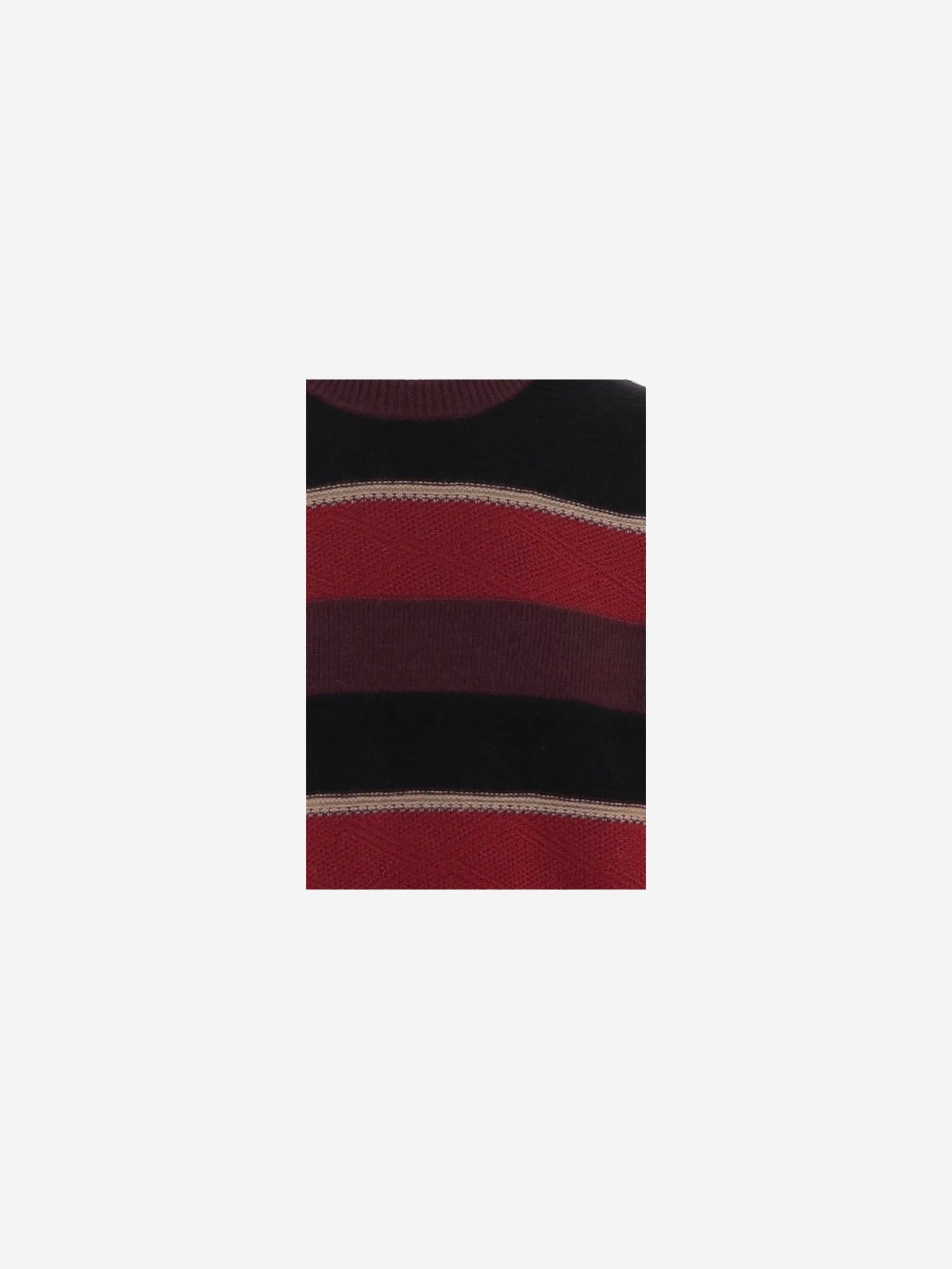 MAGLIONE IN CASHMERE CON MOTIVO A RIGHE M35610LM FIGCO GUEST IN RESIDENCE 