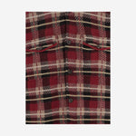 CAMICIA IN CASHMERE CON MOTIVO CHECK M35710AM CARMCO GUEST IN RESIDENCE 