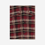 CAMICIA IN CASHMERE CON MOTIVO CHECK M35710AM CARMINECOMBO GUEST IN RESIDENCE 