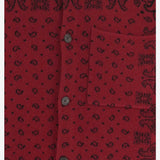 CAMICIA IN MAGLIA DI CASHMERE CON MOTIVO FANTASIA M35810AM CARM GUEST IN RESIDENCE 