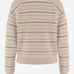 MAGLIA IN CASHMERE A RIGHE W43810JL SNDCO GUEST IN RESIDENCE 