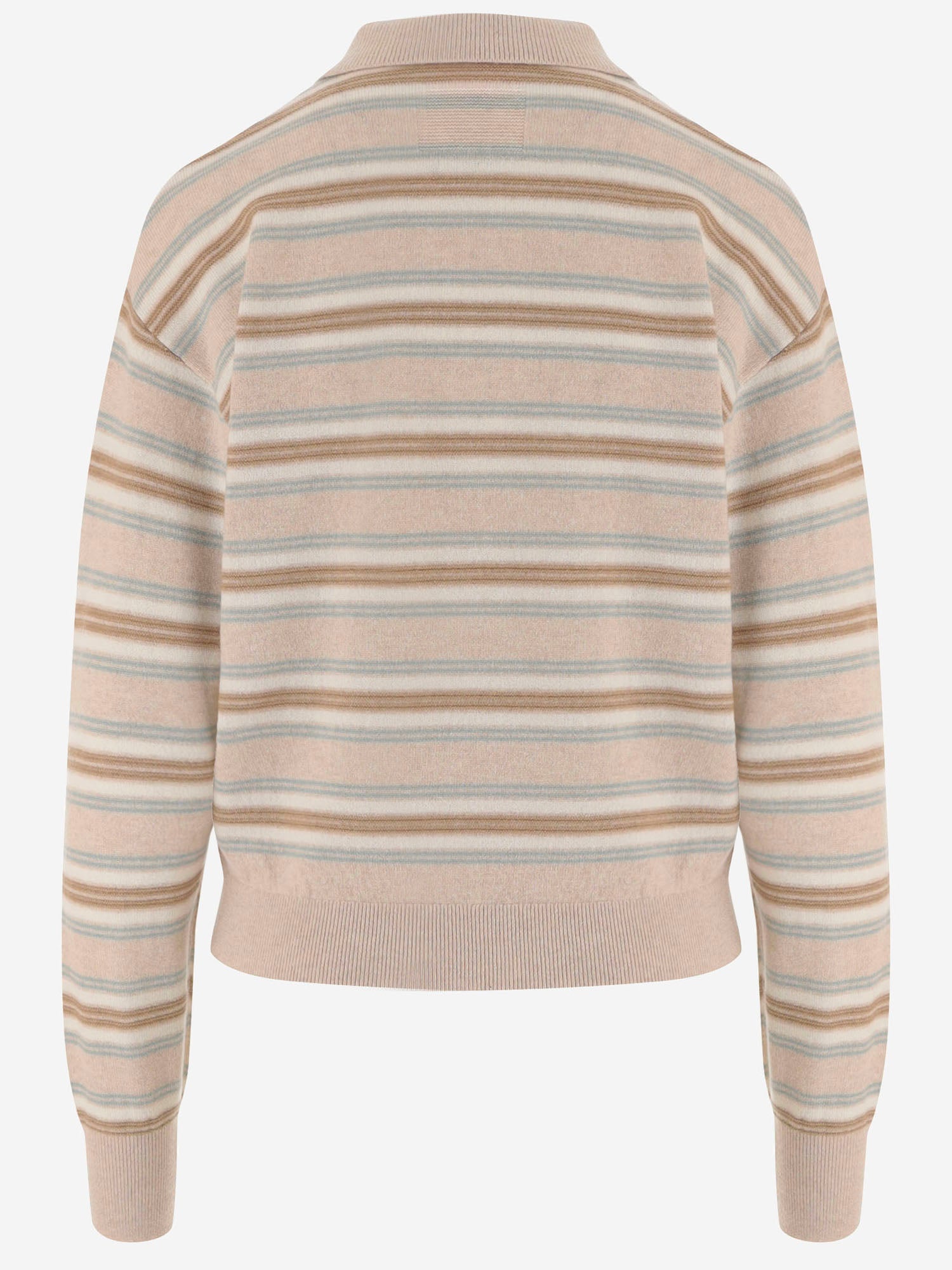 MAGLIA IN CASHMERE A RIGHE W43810JL SNDCO GUEST IN RESIDENCE 