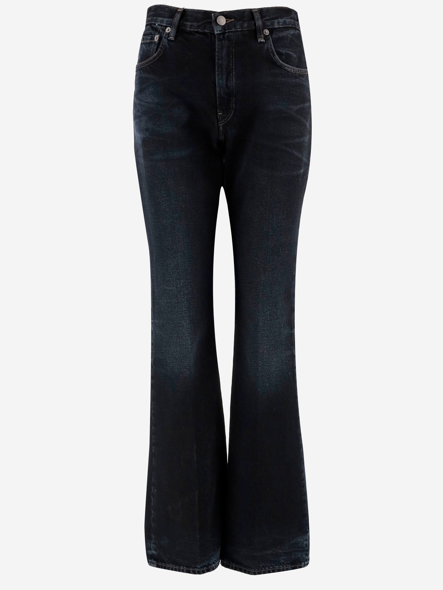 JEANS FLORA IN DENIM DI COTONE HEW03338DF106 L0941 HAIKURE 