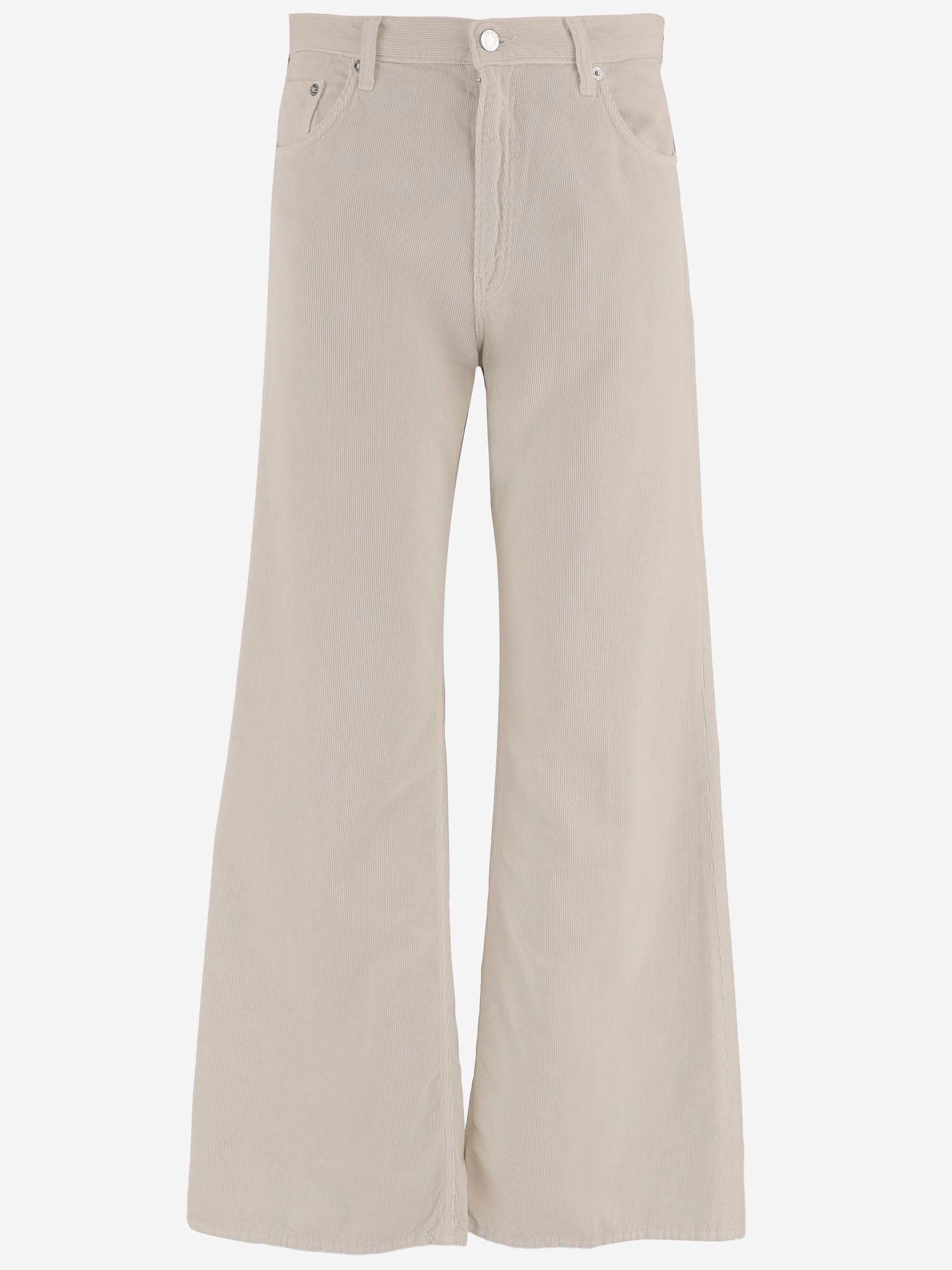 PANTALONI IN VELLUTO DI COTONE A COSTE HEW03373GF184X T0570 HAIKURE 