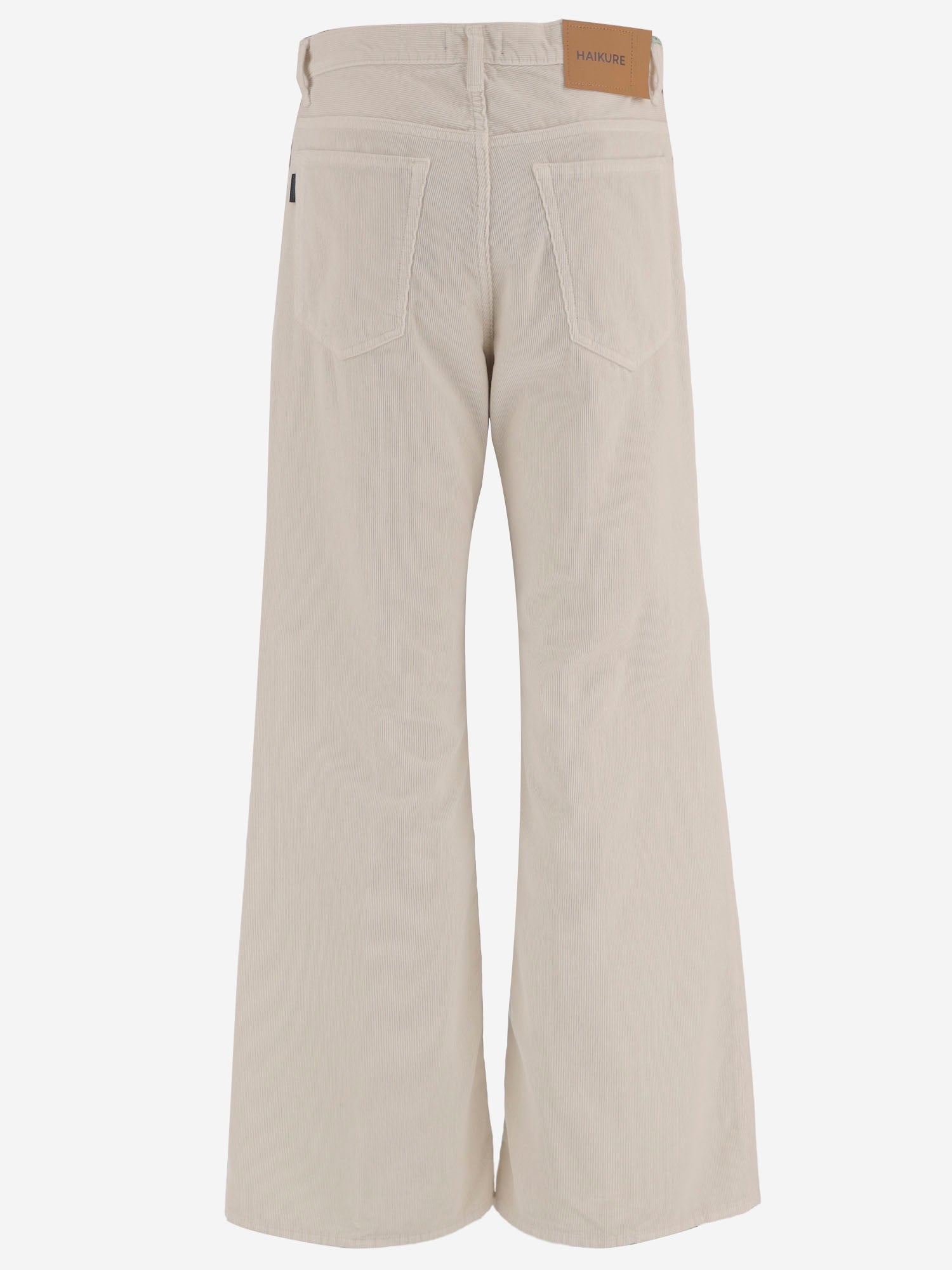 PANTALONI IN VELLUTO DI COTONE A COSTE HEW03373GF184X T0570 HAIKURE 