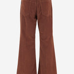 PANTALONI IN VELLUTO DI COTONE A COSTE HEW03373GF184X T0574 HAIKURE 