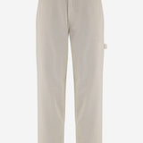 PANTALONI IN VELLUTO DI COTONE A COSTE HEW03376GF184PX T0570 HAIKURE 