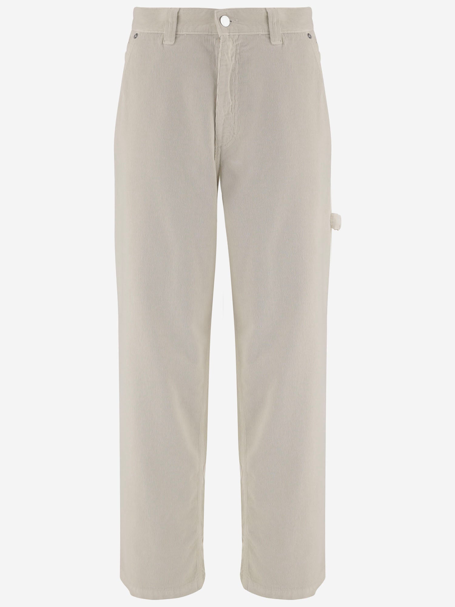 PANTALONI IN VELLUTO DI COTONE A COSTE HEW03376GF184PX T0570 HAIKURE 