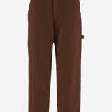 PANTALONI IN VELLUTO DI COTONE A COSTE HEW03376GF184PX T0574 HAIKURE 