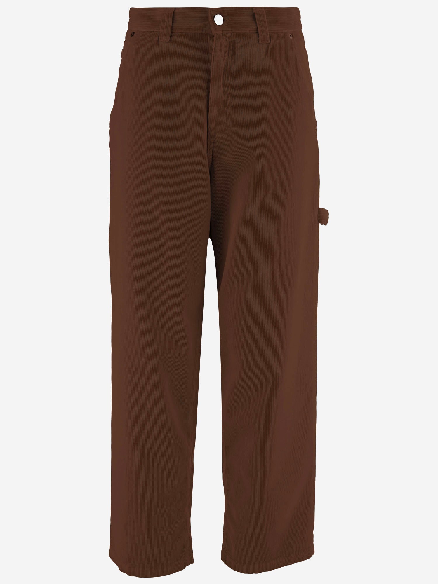 PANTALONI IN VELLUTO DI COTONE A COSTE HEW03376GF184PX T0574 HAIKURE 