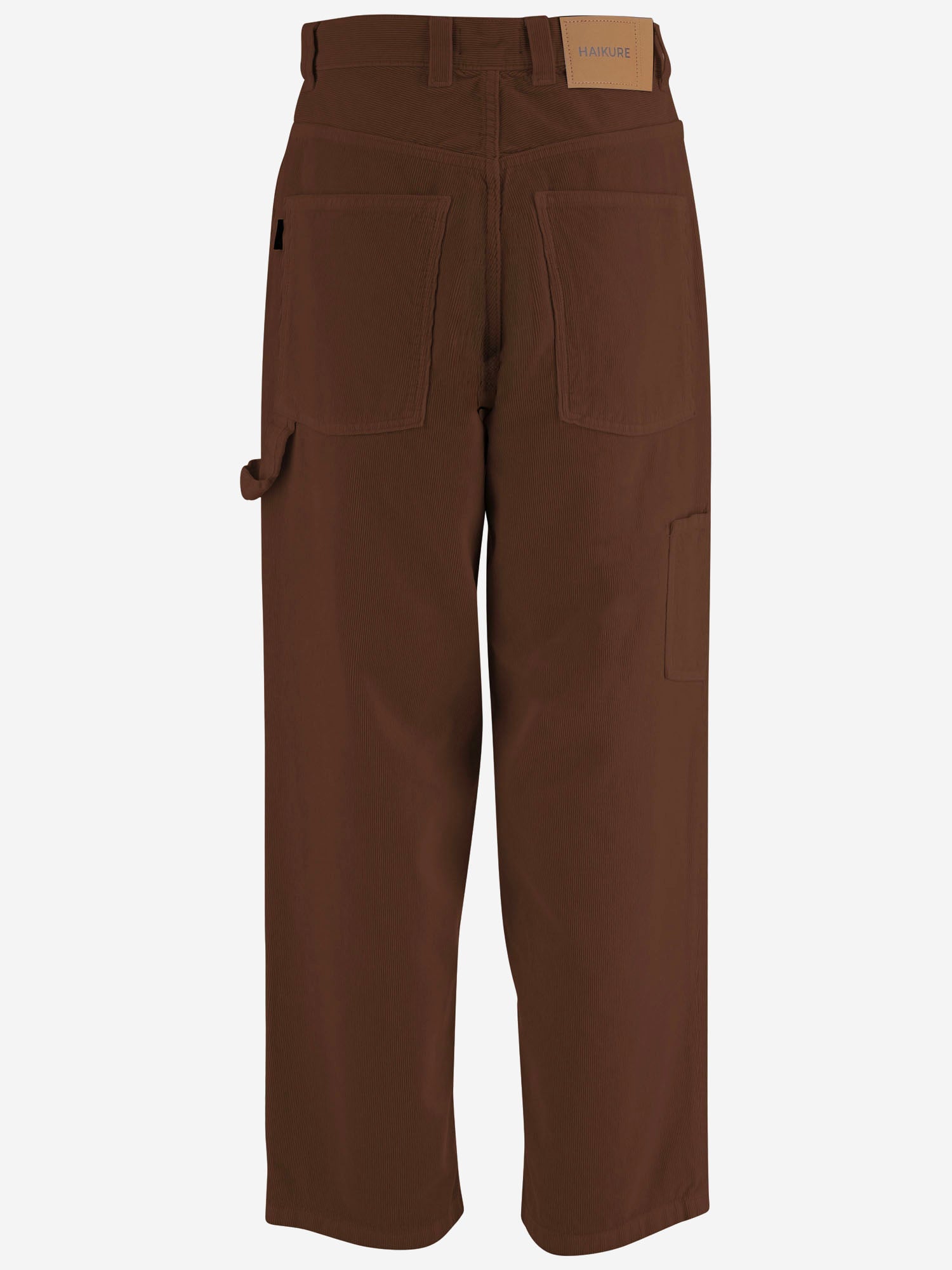 PANTALONI IN VELLUTO DI COTONE A COSTE HEW03376GF184PX T0574 HAIKURE 