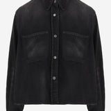 CAMICIA IN DENIM DI COTONE HEW06104DF172 L0938 HAIKURE 