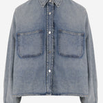 CAMICIA IN DENIM DI COTONE HEW06104DF188 L0943 HAIKURE 