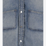 CAMICIA IN DENIM DI COTONE HEW06104DF188 L0943 HAIKURE 
