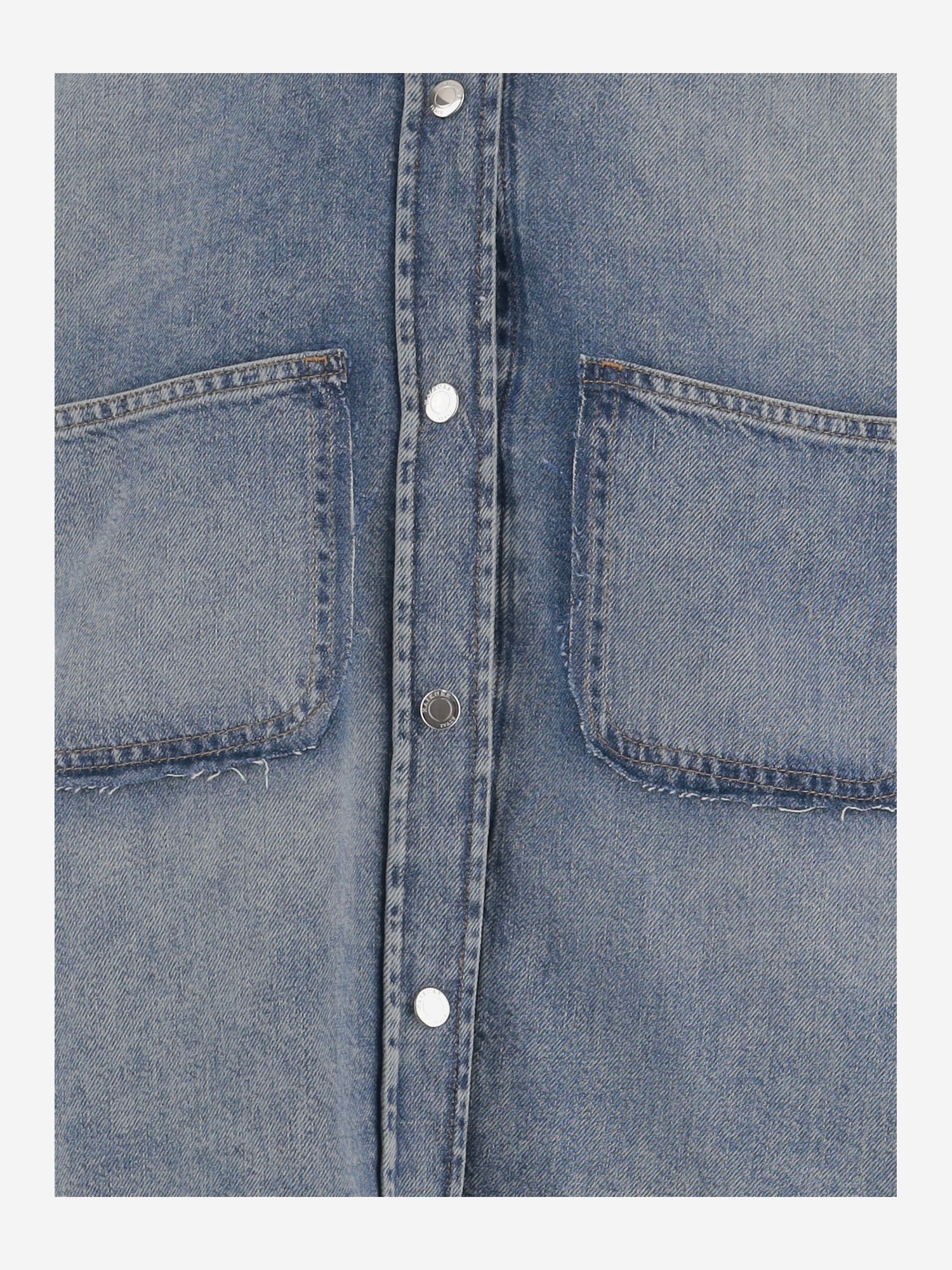 CAMICIA IN DENIM DI COTONE HEW06104DF188 L0943 HAIKURE 