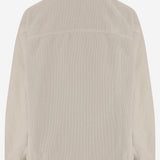 GIACCA IN VELLUTO DI COTONE HEW09118GF184PX T0570 HAIKURE 