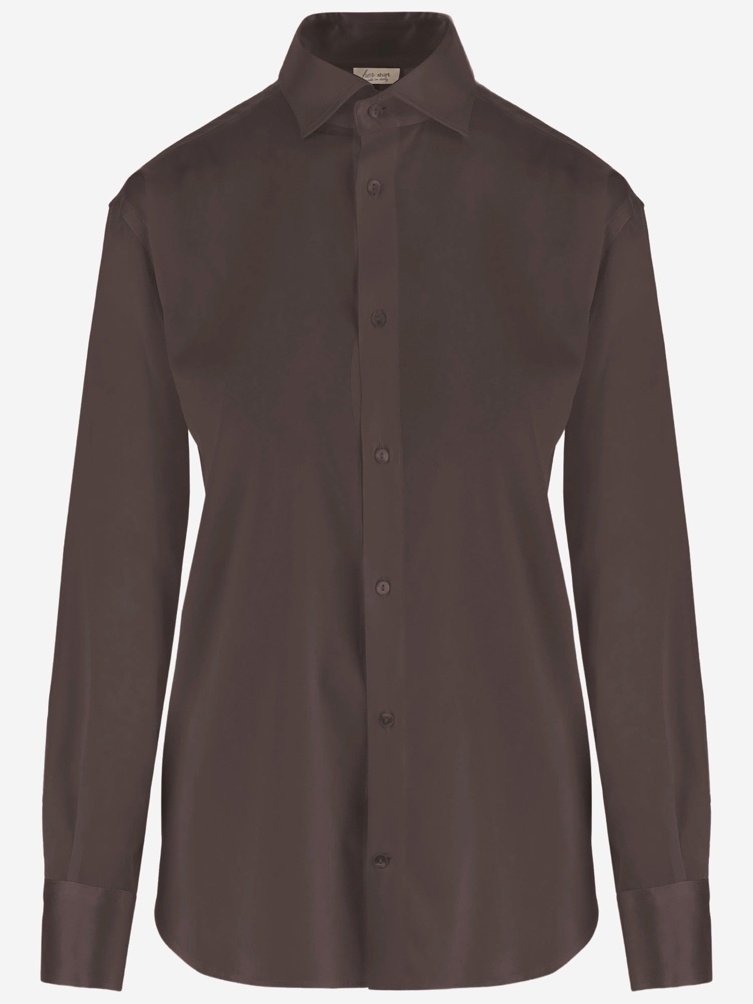 CAMICIA IN SETA STRETCH LUDOVICA 251240 HER SHIRT 