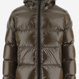 PIUMINO TRAPUNTATO IN NYLON CON CAPPUCCIO PI001342U 12220Z7740 HERNO 