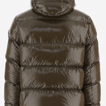 PIUMINO TRAPUNTATO IN NYLON CON CAPPUCCIO PI001342U 12220Z7740 HERNO 