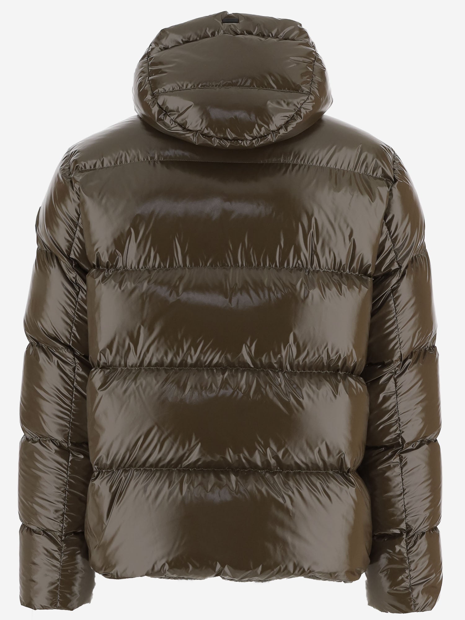 PIUMINO TRAPUNTATO IN NYLON CON CAPPUCCIO PI001342U 12220Z7740 HERNO 