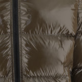 PIUMINO TRAPUNTATO IN NYLON CON CAPPUCCIO PI001342U 12220Z7740 HERNO 