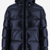PIUMINO TRAPUNTATO IN NYLON CON CAPPUCCIO PI001342U 12220Z9202 HERNO 
