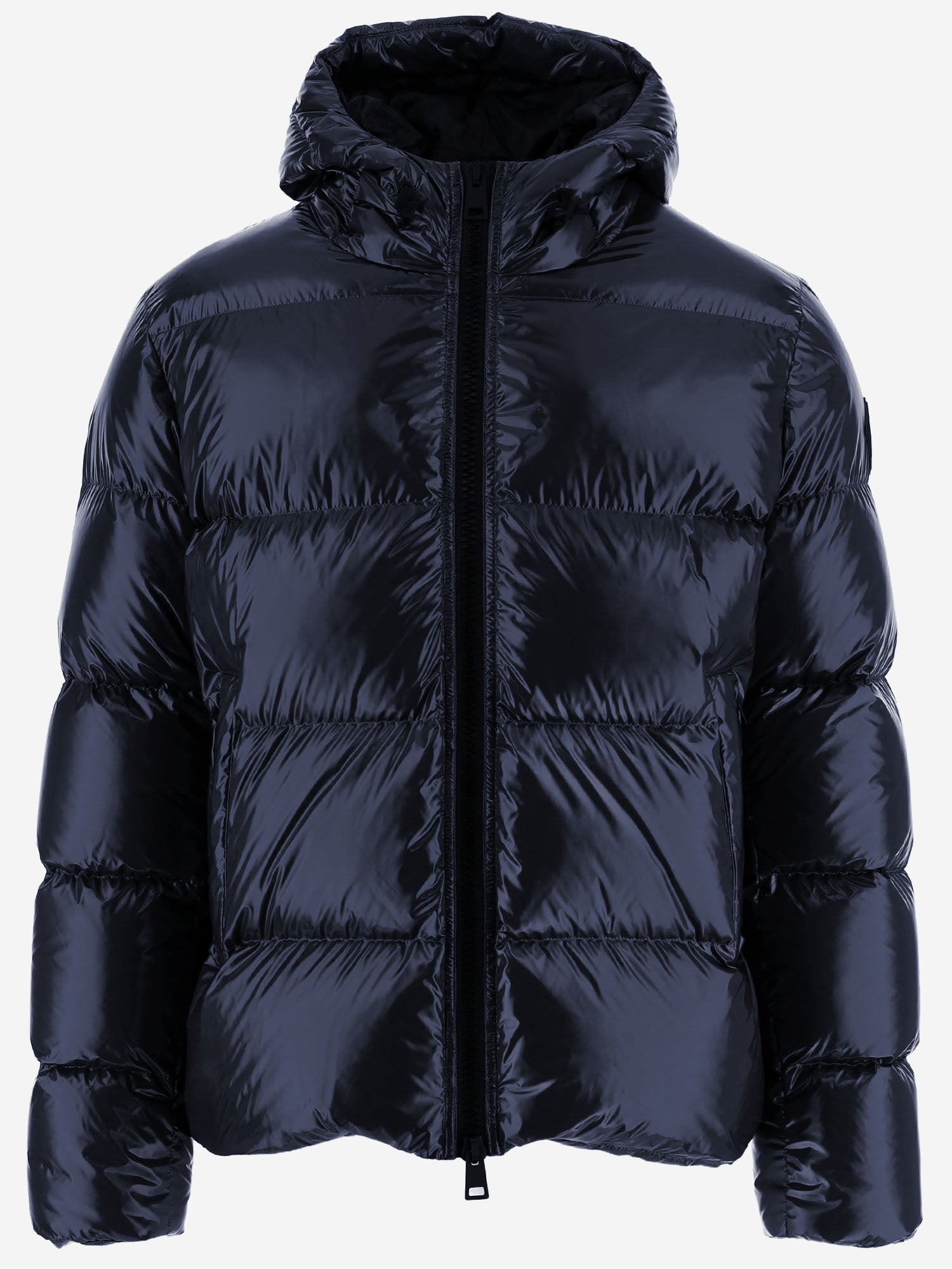 PIUMINO TRAPUNTATO IN NYLON CON CAPPUCCIO PI001342U 12220Z9202 HERNO 