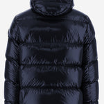 PIUMINO TRAPUNTATO IN NYLON CON CAPPUCCIO PI001342U 12220Z9202 HERNO 