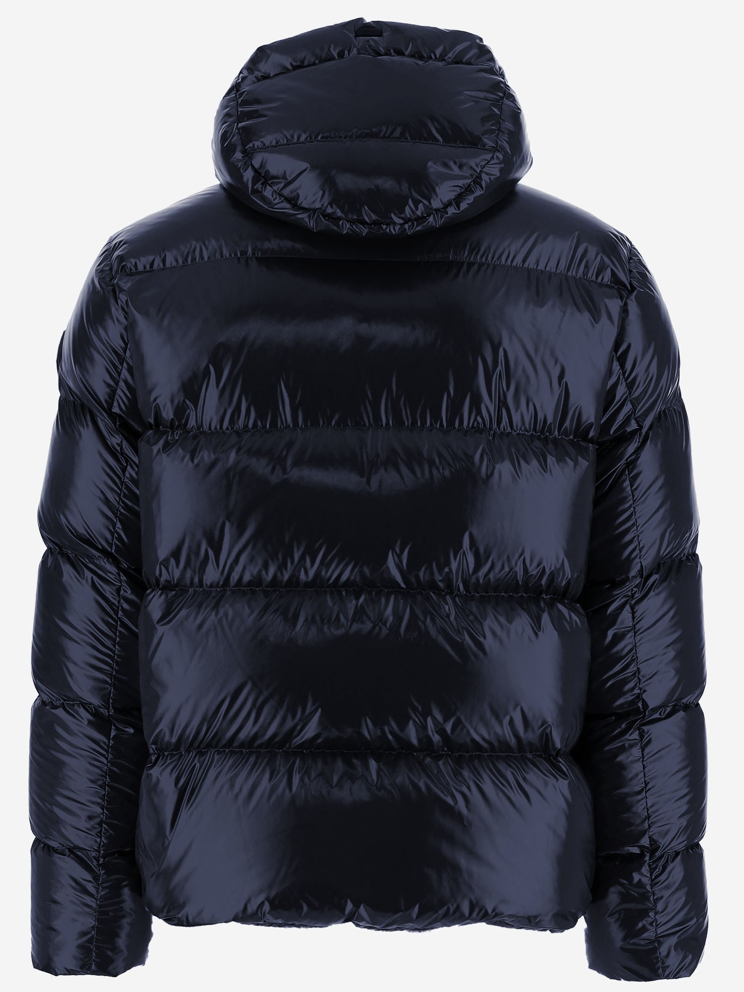 PIUMINO TRAPUNTATO IN NYLON CON CAPPUCCIO PI001342U 12220Z9202 HERNO 