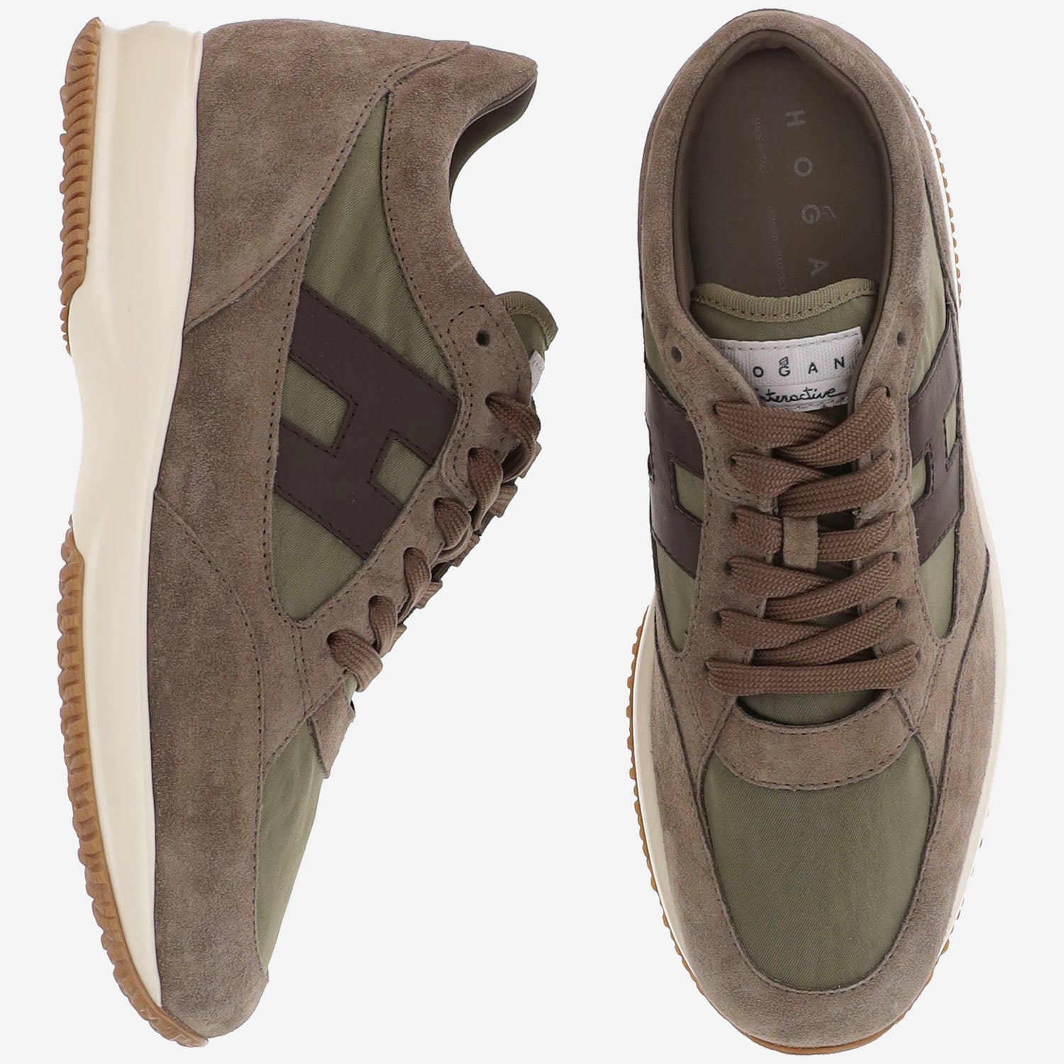 Sneakers Interactive in suede e nylon HXM7130GC80 V4R760T HOGAN 