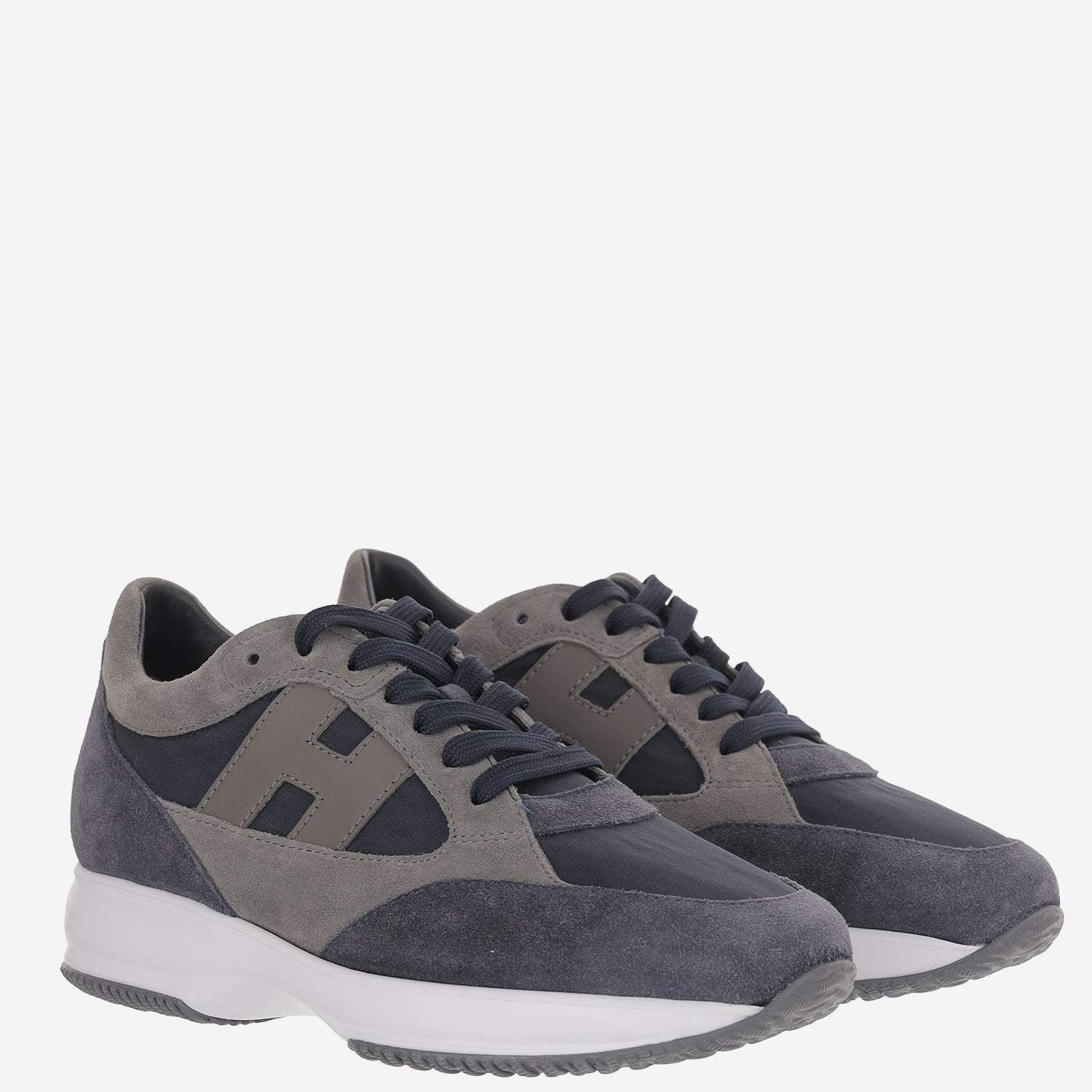 Sneakers Interactive in suede e mesh HXM7130GC80 V4R760V HOGAN 