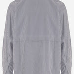 CAMICIA IN COTONE CON MOTIVO A RIGHE HRB016051 1 HOMME 