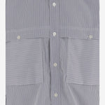 CAMICIA IN COTONE CON MOTIVO A RIGHE HRB016051 1 HOMME 