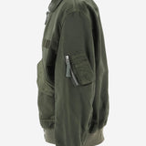 GIUBBOTTO IN MISTO COTONE CON TASCHE A PATTINA HRJ016051 2 HOMME 