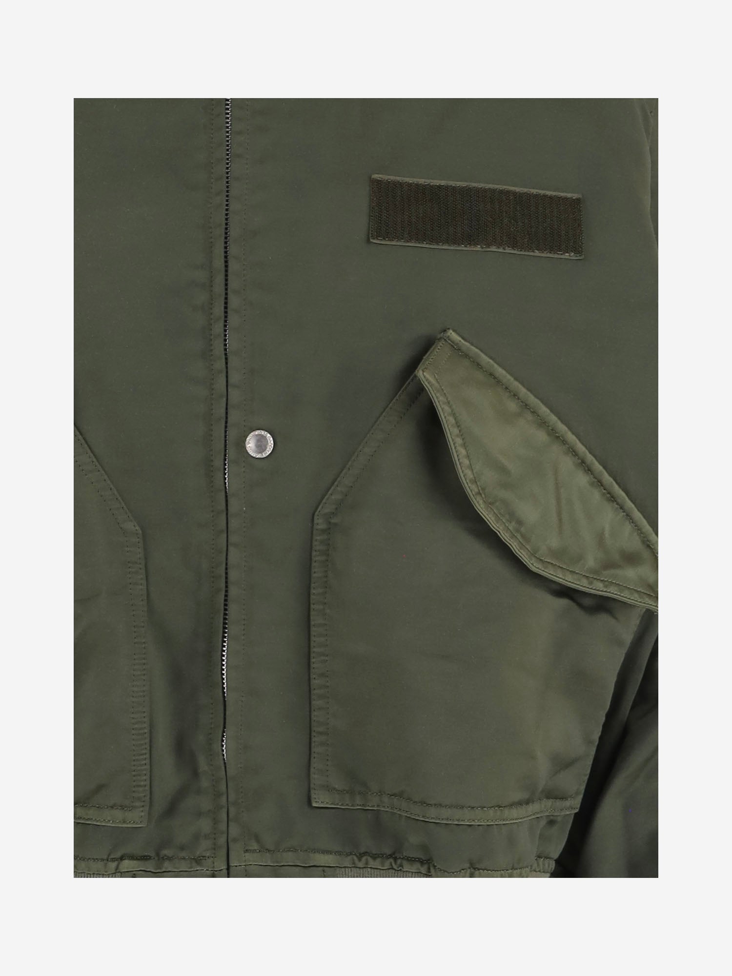 GIUBBOTTO IN MISTO COTONE CON TASCHE A PATTINA HRJ016051 2 HOMME 