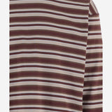 T-SHIRT A MANICHE LUNGHE IN COTONE A RIGHE HRT005051 2 HOMME 