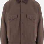GIUBBOTTO IN NYLON E RAYON HRT012051 2 HOMME 