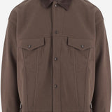 GIUBBOTTO IN NYLON E RAYON HRT012051 2 HOMME 