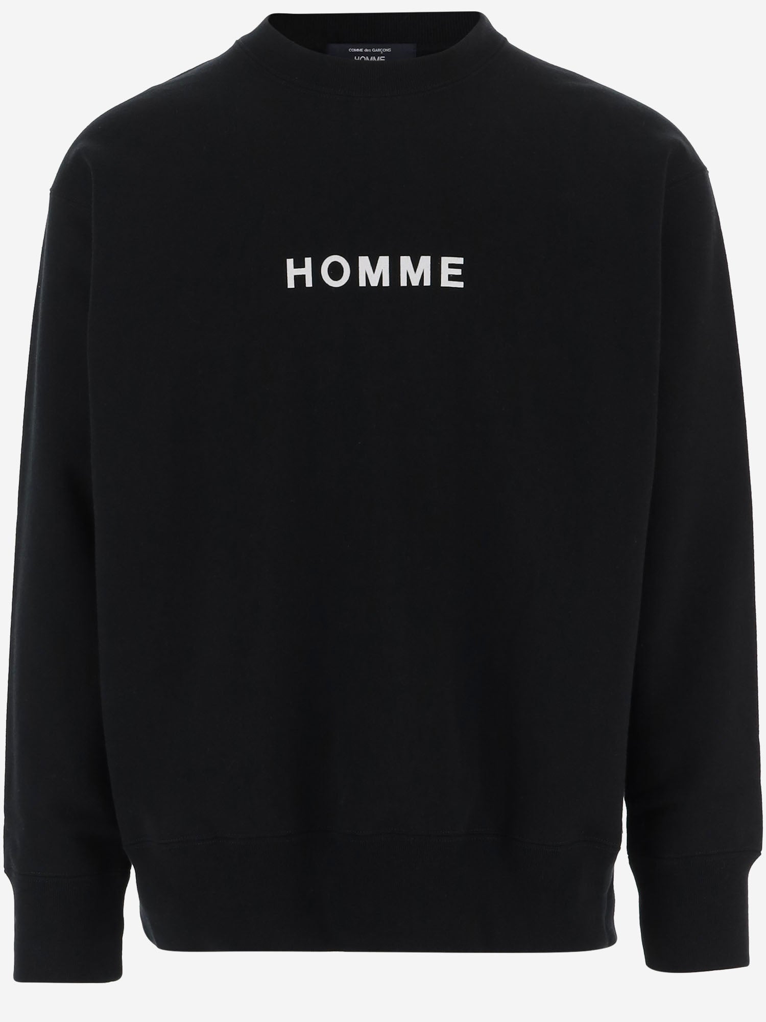 FELPA IN COTONE CON LOGO HRT104051 1 HOMME 
