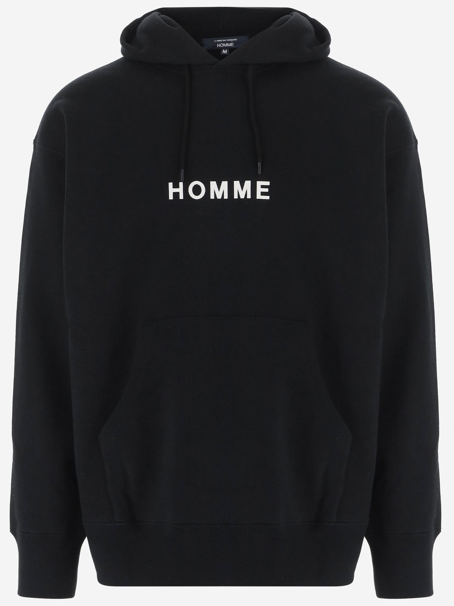 FELPA IN COTONE CON LOGO HRT105051 1 HOMME 