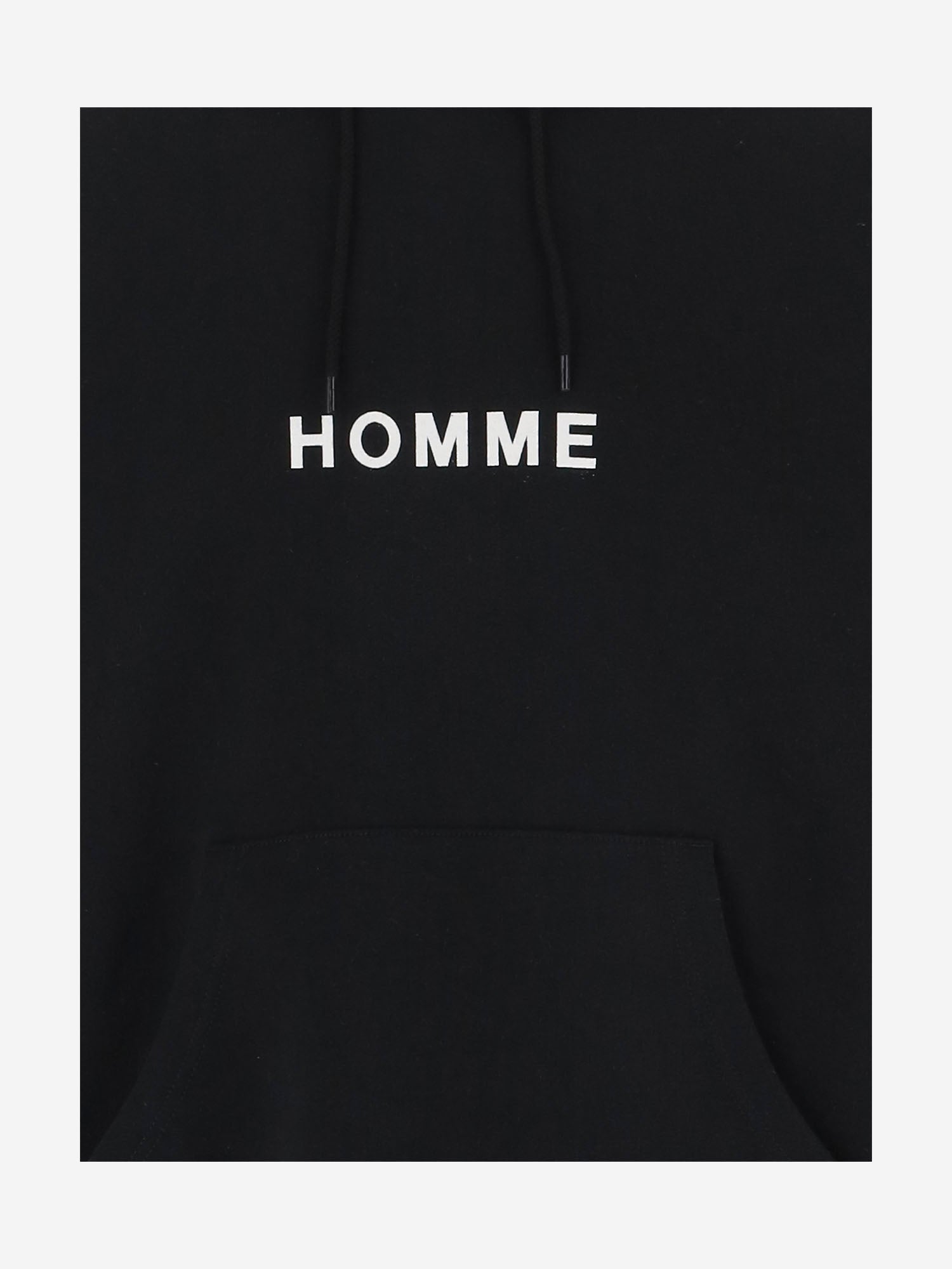 FELPA IN COTONE CON LOGO HRT105051 1 HOMME 