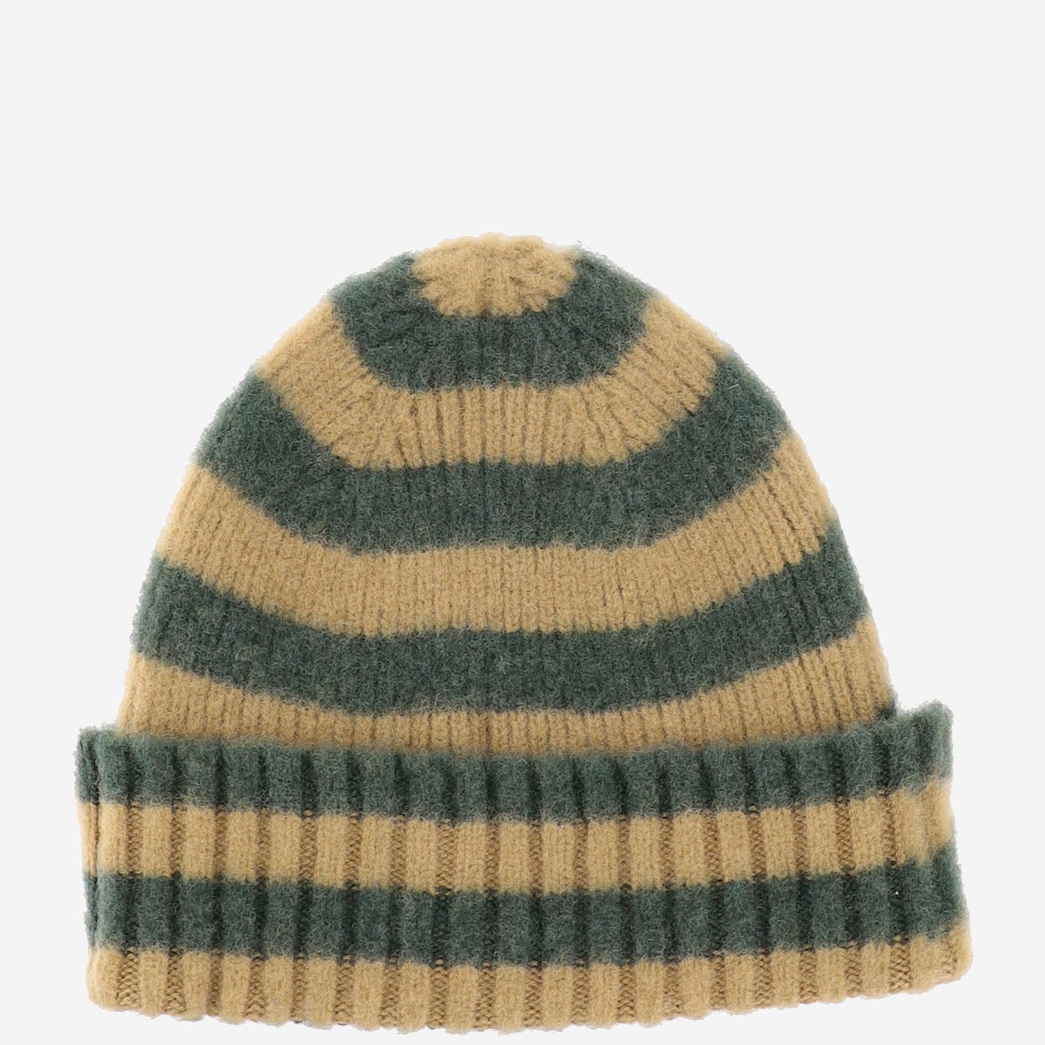 BEANIE IN LANA A RIGHE HARDWORKING ROSEMARY HOWLIN 