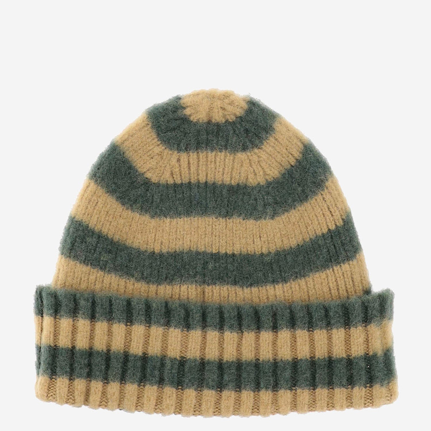 BEANIE IN LANA A RIGHE HARDWORKING ROSEMARY HOWLIN 