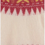 MAGLIA IN LANA CON MOTIVO JACQUARD LOVEONKNITTEDTRAIN VELVETKISS HOWLIN 