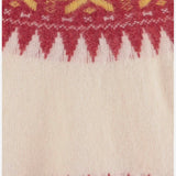 MAGLIA IN LANA CON MOTIVO JACQUARD LOVEONKNITTEDTRAIN VELVETKISS HOWLIN 