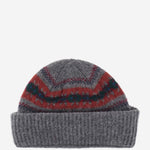 BEANIE IN LANA CON MOTIVO JACQUARD REVENGE METAL HOWLIN 