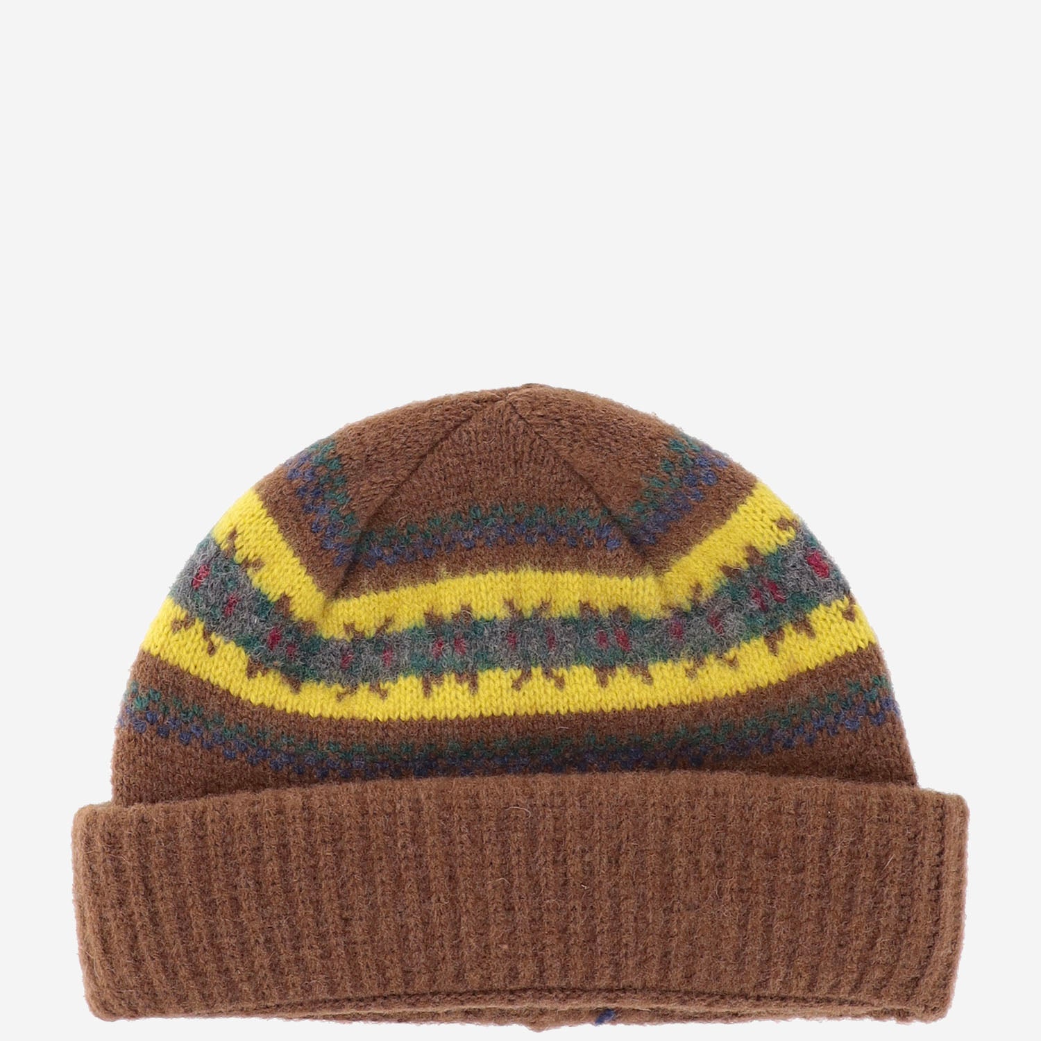 BEANIE IN LANA CON MOTIVO JACQUARD REVENGE WOOD HOWLIN 