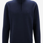 MAGLIA IN COTONE CON MEZZA ZIP 50468926 404 HUGO BOSS 